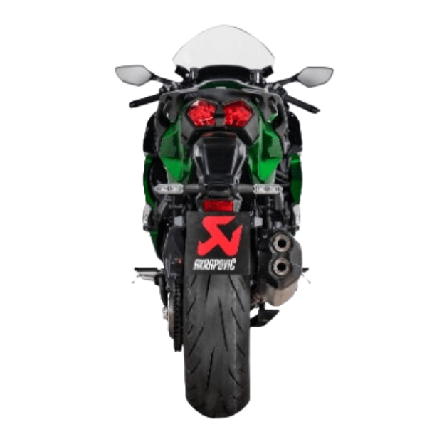 AKS-K10SO30-HGIT - 3 Akrapovic Kawasaki Ninja H2 SX 21-25 Slip-On