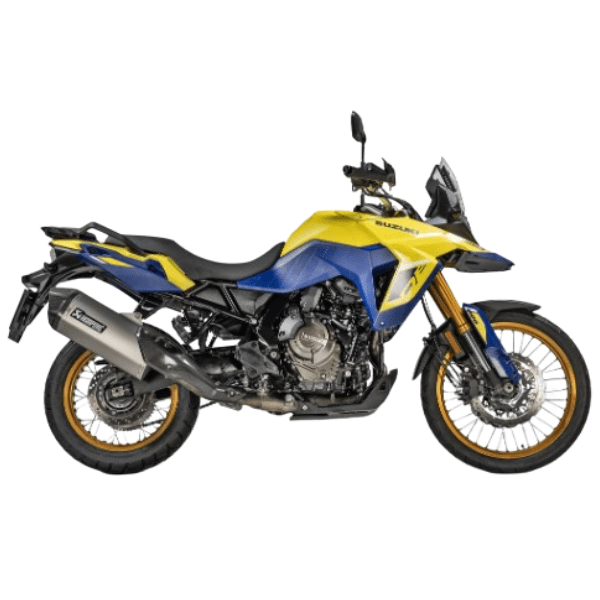 AKS-S8SO1-HAFT - 2 Akrapovic Suzuki V-Strom 800DE Slip-On Line