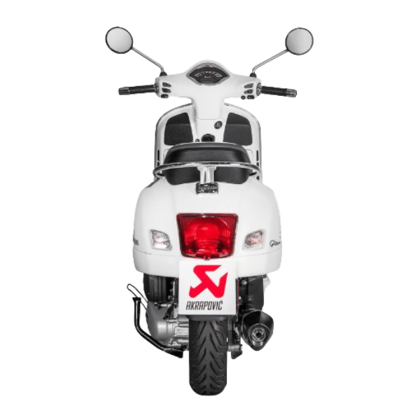AKS-VE125SO2-HZBL - 3 Akrapovic Vespa GTS 125 21-24 Slip-On