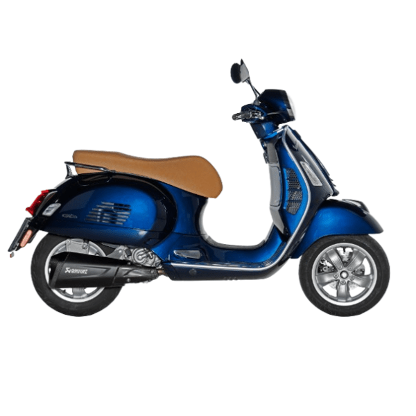 AKS-VE3SO10-HZDFBL - 2 Akrapovic Vespa GTS Super 300 21-24 Slip-On