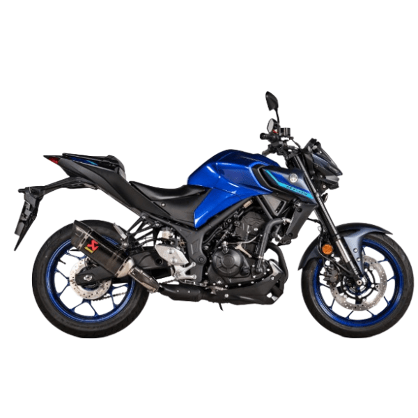 AKS-Y3SO5-HAPC - 2 Akrapovic Yamaha MT-03 22-25 Slip-On